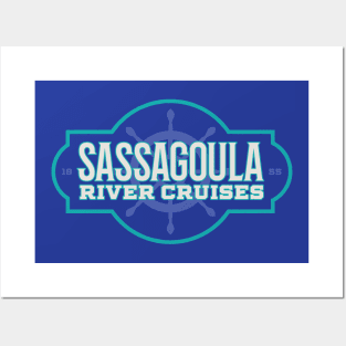 Sassagoula River Cruises Posters and Art